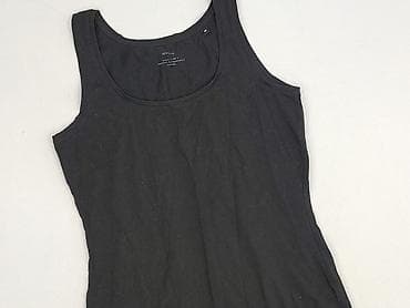 czarne t shirty basic: Top damski, rozmiar M — 1