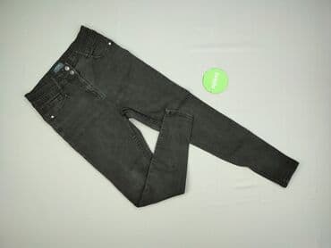 czarne szerokie jeansy: Falmer, Jeansy damskie, rozmiar L — 2