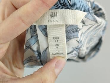 hm bluzki z krótkim rękawem: H&M L.O.G.G., Bluzka damska, rozmiar XS — 4