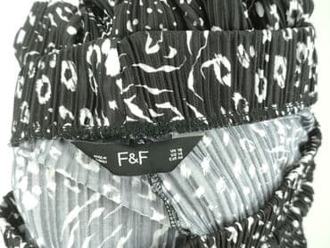 spodnie dla grubych: F&F, Spodnie materiałowe damskie, XL — 4