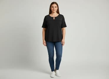 bluzki koszulowe czarne: Bluzka damska, rozmiar 2XL — 7