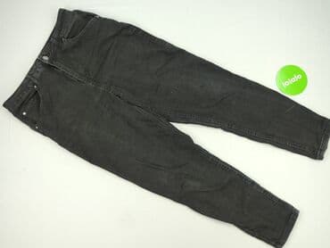 czarne jeansy dzwony: Jeansy damskie, rozmiar L — 2