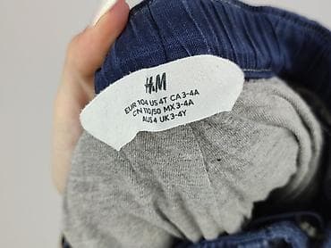 "swetry": Spodnie dresowe, H&M, 3-4 lat, 104, stan - Bardzo dobry — 4