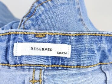sukienki na wesele 158: Spodnie jeansowe, Reserved, 9 lat, 128/134, stan - Bardzo dobry — 4