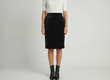 welurowa spódnice midi: Spódnica damska, rozmiar S — 1