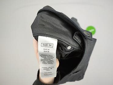 spodnie sliskie: Spodnie materiałowe damskie, rozmiar XS — 4