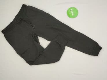 spodnie woskowane czarne: Sweatpants, 11 years, 140/146, condition - Very good — 2