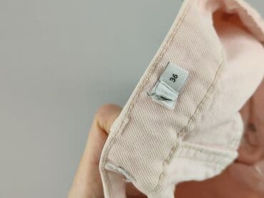 proste jeansy z wysokim stanem: NA-KD, Jeansy damskie, rozmiar S — 5