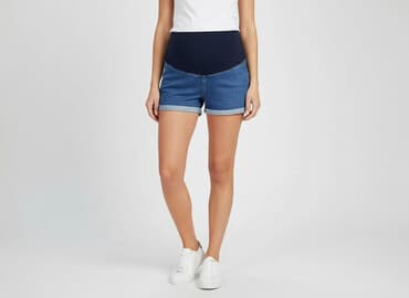 krótkie spodenki ciążowe olx: Boohoo, Szorty damskie, rozmiar M — 7