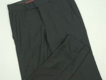 gdzie kupić spodnie dla szczupłego chłopca: Dressmann, Spodnie garniturowe dla mężczyzn, rozmiar M — 1