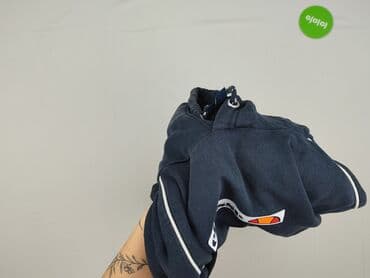 koszulki z napisami smiesznymi: Ellesse, Bluza z kapturem dla mężczyzn, S — 5