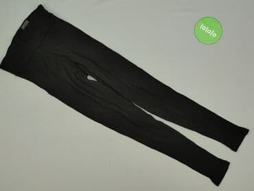 legginsy w prążki hm: H&M Basic, Legginsy rozmiar 2XS — 2