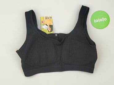 biustonosz 90b: Biustonosz bezszwowy Lirina Rose – czarny, rozpinany z przodu - Dla — 3