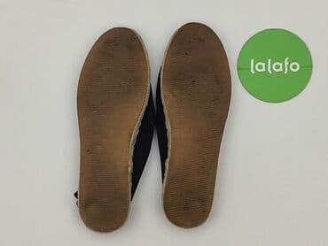 biale buty z kokardą: H&M, Ballerinas for women, size 40 — 4