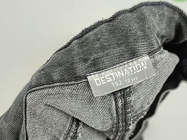 clothes silver: Spodnie jeansowe, Destination, 12 lat, 152, stan - Bardzo dobry — 4