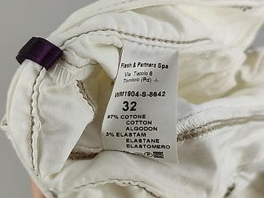 trampki diesel biale: Styled In Italy, Spodnie materiałowe damskie, rozmiar 5XL — 5