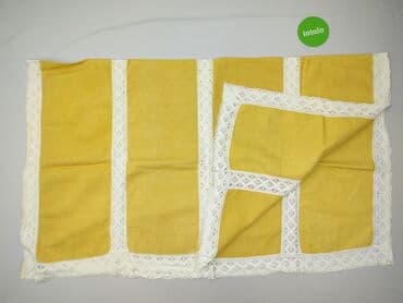 narzuta na łóżko: Obrus 200 x 72, kolor - Żółty, stan - Dobry — 5