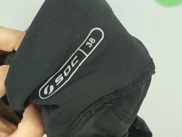 legginsy z wysokim stanem czarne: Legginsy Sportowe damskie, M — 5