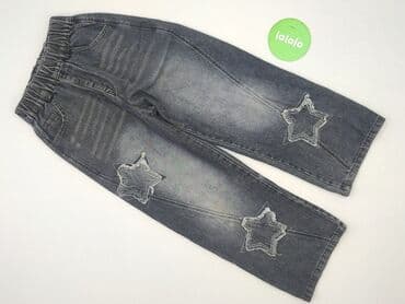 piękne eleganckie sukienki: Spodnie jeansowe, 10 lat, 140, stan - Bardzo dobry — 2