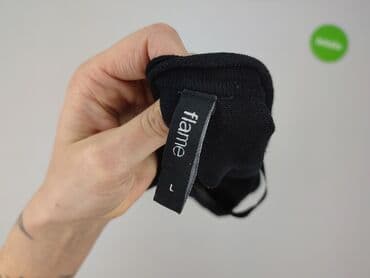 sweter z dekoltem v: Flame, Kardigan damski, L — 4