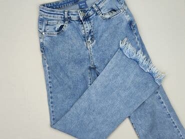 dżinsy z prostymi nogawkami: Jeansy damskie, rozmiar S — 2