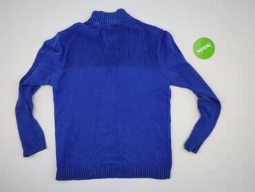 szmaragdowy sweter: Charles Vögele, Sweter dla mężczyzn, rozmiar L — 3