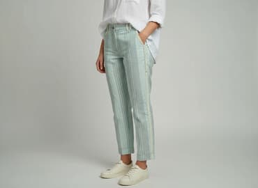 szerokie spodnie pepco: Jensen, Spodnie materiałowe damskie, rozmiar M — 8