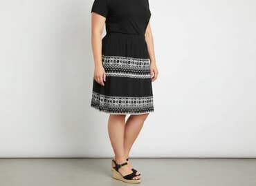 spódniczka maxi: Spódnica damska, rozmiar 4XL — 1