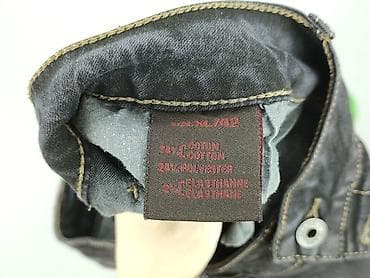 jeansy patchworkowe: Jeansy damskie, rozmiar XL — 6