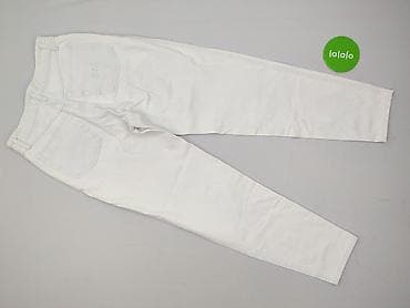 bialy: Jeansy damskie, rozmiar M — 3