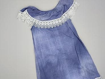 chabrowa bluzki: Denim, Sukienka damska, rozmiar S — 1
