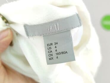 niebieska satynowa sukienka zara: H&M, Sukienka damska, rozmiar XS — 4