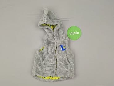 pluszowa kurtka z kapturem: Vest, 3-6 months, condition - Very good — 2