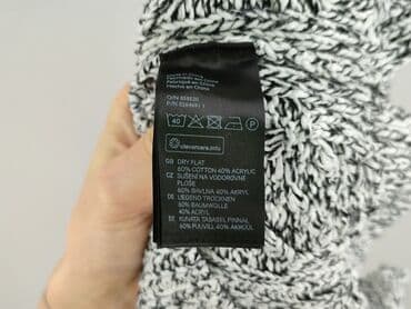 sweter piorkowy na drutach: H&M, Sweter damski, L — 5