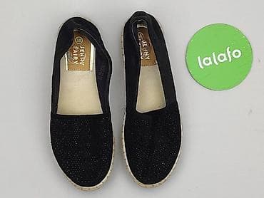 kapcie cc: Jenny Fairy – damskie espadryle - Rozmiar: 38 - Kolor: czarny - — 2