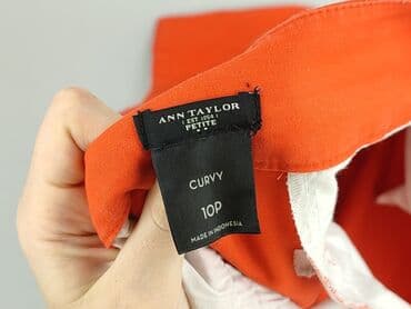 pomarańczowe spodnie hello kitty: Ann Taylor, Spodnie 3/4 damskie, rozmiar M — 4