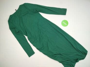 sukienki butelkowa zieleń midi: RAINBOW, Sukienka damska, rozmiar M — 3