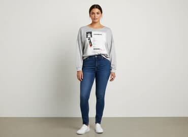 bluzy over size: Women`s sweatshirt, size XL — 1