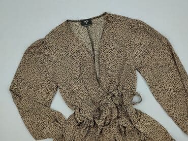 top z piórami czarny: AX Paris, Bluzka damska, S — 1