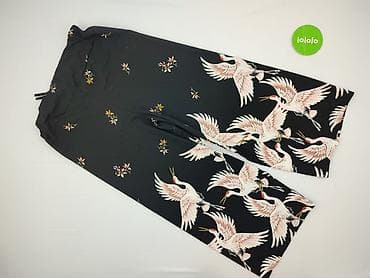 sandałki boho: Spodnie materiałowe damskie, rozmiar S — 3