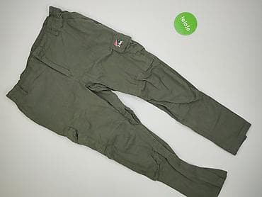 oversized: Spodnie męskie DAM – cargo, khaki, rozmiar XXL - Fason — 2