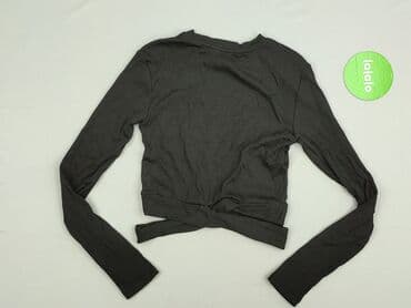 czarne prążkowane bluzki: Clockhouse, Bluzka damska, rozmiar M — 4