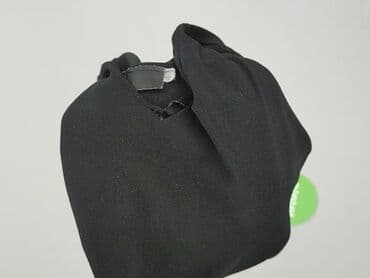 czarne t shirty w serek damskie: T-shirt damski, rozmiar L — 5