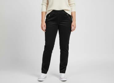 deichmann kapcie z futerkiem: Esmara, Spodnie materiałowe damskie, rozmiar XL — 6