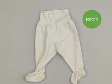 pajacyk niemowlęcy lidl: Spodnie dresowe, H&M, 1-3 m, stan - Bardzo dobry — 2