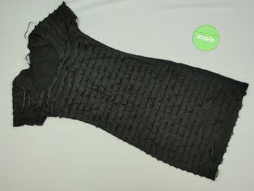 czerwona sukienka czarne rajtuzy: F&F, Sukienka damska, XS — 2