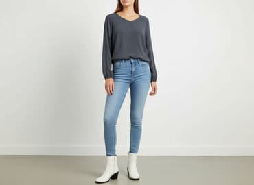 granatowa bluza: Bluzka damska, rozmiar S — 5