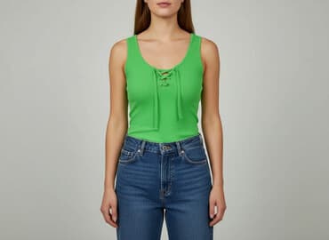 bluzki prazkowane: RAINBOW, Top damski, rozmiar L — 7