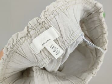 spodenki damskie lniane: H&M, Szorty damskie, rozmiar S — 4