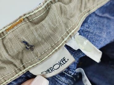 ubrania dla niskich osób: Spodnie jeansowe, Cherokee, 9-12 miesięcy, stan - Bardzo dobry — 6